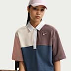 나이키 스포츠웨어 여성 오버사이즈 반팔 폴로