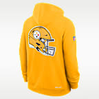 Pittsburgh Steelers Alt Standard Issue Men's Nike Dri-FIT NFL Pullover Hoodie