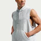 Sweat à capuche de training sans manches en Fleece Nike N.A.C. Dri-FIT pour homme