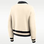 Georgia Legacy Women's Nike College Cropped 1/4-Zip Crew