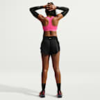 Nike Flow After Dark Tour Women's Mid-Rise Brief-Lined Running Shorts