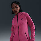 Sudadera con gorro de cierre completo para mujer Nike Sportswear Tech Fleece Windrunner