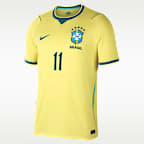 Raphinha Brazil National Team 2026 Stadium Home Men's Nike Dri-FIT Soccer Jersey