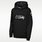 Seattle Seahawks Salute to Service Sideline Club Big Kids' Nike NFL Pullover Hoodie