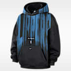 Sudadera con gorro de básquetbol de tejido Fleece Therma-FIT para hombre LA Clippers Standard Issue