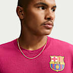 Playera de fútbol Nike para hombre FC Barcelona