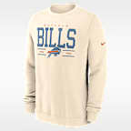 Sudadera de cuello redondo sin cierre Nike de la NFL para hombre Buffalo Bills Club