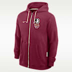 Florida State Sideline Standard Issue Men's Nike Dri-FIT College Full-Zip Hoodie