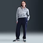 Pants de entrenamiento oversized de tiro alto para mujer Nike Sportswear Phoenix Fleece