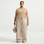 Nike Sportswear Chill Knit Women's Cropped T-Shirt (Plus Size)