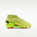 Scarpa da calcio multiterreno a taglio alto Nike Jr. Mercurial Superfly 10 Club – Bambino/a e ragazzo/a