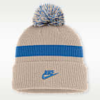 Detroit Lions Rewind Peak Men's Nike NFL Cuffed Pom Beanie