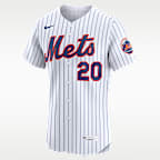 Pete Alonso New York Mets Men's Nike Dri-FIT ADV MLB Elite Jersey