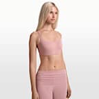 Brassière à bretelles fines et maintien NikeSKIMS Matte pour femme