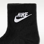 Nike Everyday Elevated Ankle Socks (3 Pairs)