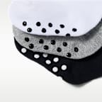 Nike Baby Core Swoosh Gripper Socks (3 Pairs)