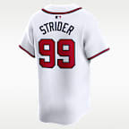 Spencer Strider Atlanta Braves Men's Nike Dri-FIT ADV MLB Limited Jersey