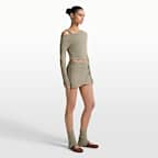 NikeSKIMS Stretch Knit Women's Wrap Skirt