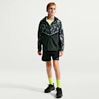 Chamarra Repel con protección contra los rayos UV para niños talla grande Nike Miler