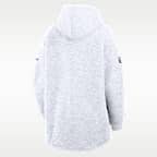 Capa con gorro Nike de la NFL de cierre completo para mujer Seattle Seahawks Super Bowl LX Opening Night Tech Fleece