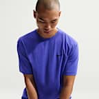 나이키 드라이 핏 UV 하이버스 남성 반팔 피트니스 탑