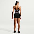 Brassière de sport rembourrée à maintien normal Nike Pro Indy Plunge pour femme