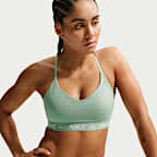 Brassière de sport réglable rembourrée à maintien léger Nike Indy pour femme