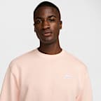 Sudadera de cuello redondo para hombre Nike Sportswear Club Fleece