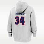 Auston Matthews "Team USA" Nike Club Fleece Men's Hockey Pullover Hoodie