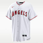 Jersey de béisbol Replica para hombre MLB Los Angeles Angels (Mike Trout)