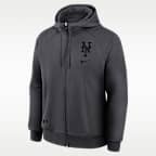 New York Mets Authentic Collection Men's Nike Dri-Fit MLB Full-Zip Hoodie