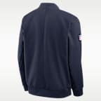 New England Patriots Sideline Men's Nike NFL Full-Zip Bomber Jacket