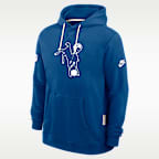 Indianapolis Colts Alt Offensive Set Play Sideline Men's Nike Dri-FIT NFL Pullover Hoodie