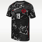 Jersey de fútbol Nike Dri-FIT para hombre Alphonso Davies Canada Soccer 2026 Stadium visitante