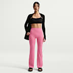 Nike Zenvy Women's High-Waisted Flared Leggings with No Front Seam