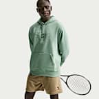 Sudadera con gorro sin cierre de tenis Dri-FIT de French Terry para hombre NikeCourt Heritage