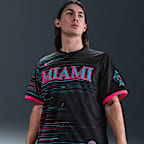 Jersey Nike Dri-FIT ADV de la MLB Limited para hombre Miami Marlins City Connect