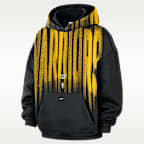 Golden State Warriors Nike Standard Issue Men's Fleece Basketball Hoodie