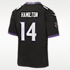 Kyle Hamilton Baltimore Ravens Big Kids' Game Jersey