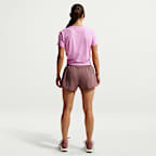 Shorts con forro de ropa interior Dri-FIT de tiro medio de 8 cm para mujer Nike One