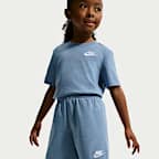 Conjunto de dos piezas con shorts de tejido Knit para preescolar Nike Club