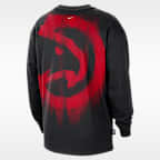 Atlanta Hawks Standard Issue Men's Basketball Long-Sleeve Top