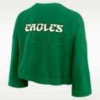 Philadelphia Eagles Rewind Fashion Women's Nike Dri-FIT NFL Cropped Jersey