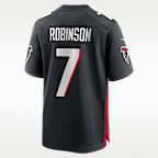 Bijan Robinson Atlanta Falcons Men's Nike NFL Game Football Jersey
