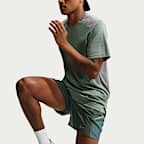 Calções de running forrados com slips de 13 cm Dri-FIT Nike Miler para homem