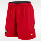 Georgia Courtside Men's Nike Dri-FIT College Reversible Shorts