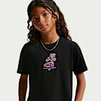 Playera de corte cuadrado para niña talla grande Nike Sportswear