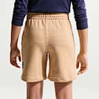 Shorts de French Terry para niños talla grande Nike Sportswear Club