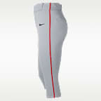Pants de béisbol entubados de cintura alta para hombre Nike Vapor Select 2