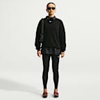 Nike Studio Fleece Lightweight Women's Oversized Crew-Neck Sweatshirt